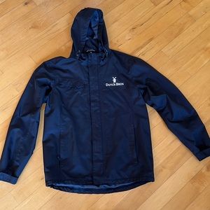 Dutch Bros Rain Jacket With Hood